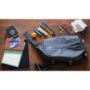 AW Men's Essentials Crossbody Belt Bag In Waterproof Black Oxford Canvas
