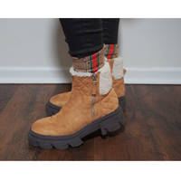AW Unisex Sideline Stripe Micro Crew Sock