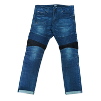 'New York' Lean Moto Selvedge Jean