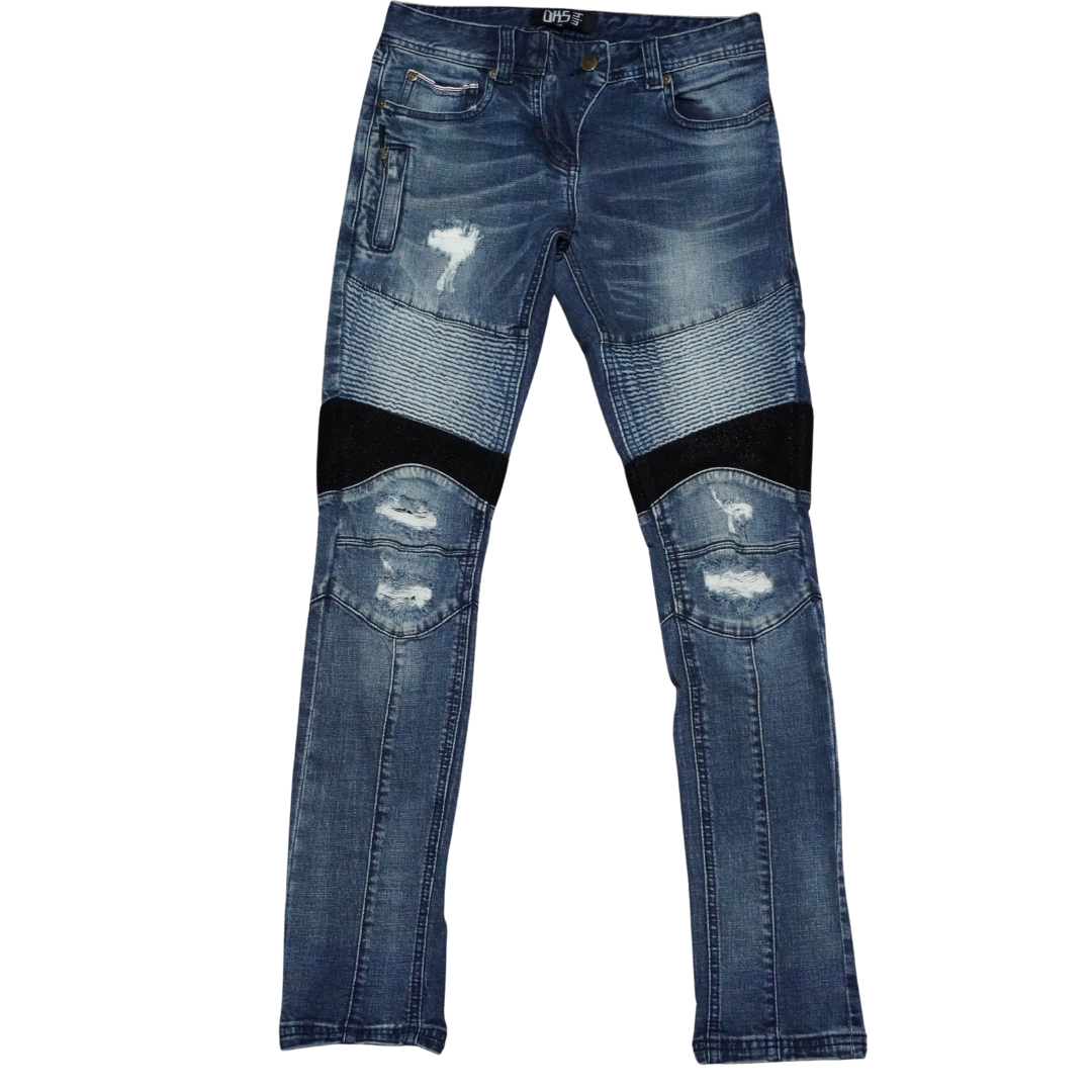 'Japanese' Skinny Moto Selvedge Jean