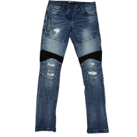 'Japanese' Skinny Moto Selvedge Jean