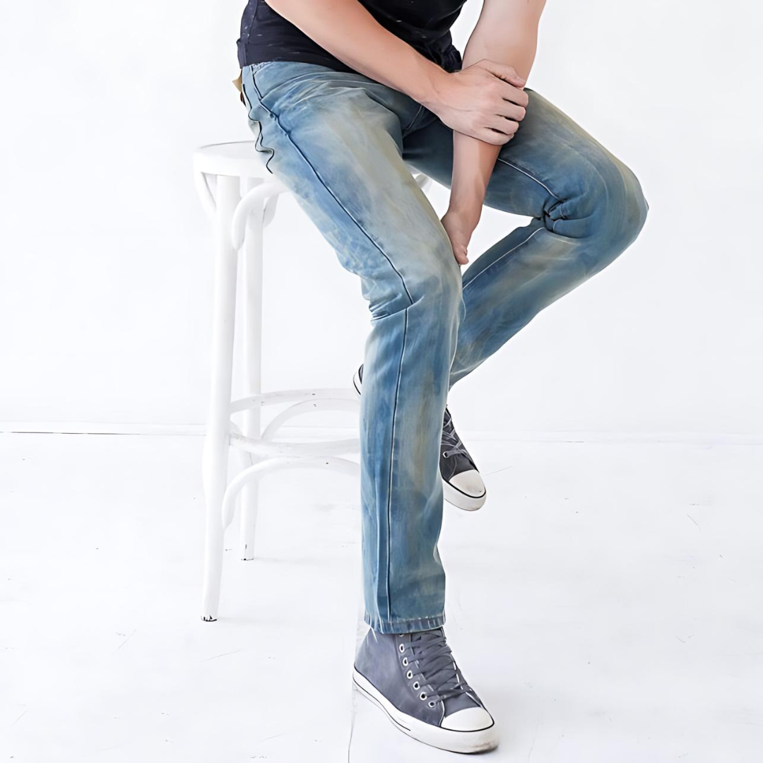 'Brad Ripe' Athletic Selvedge Jeans