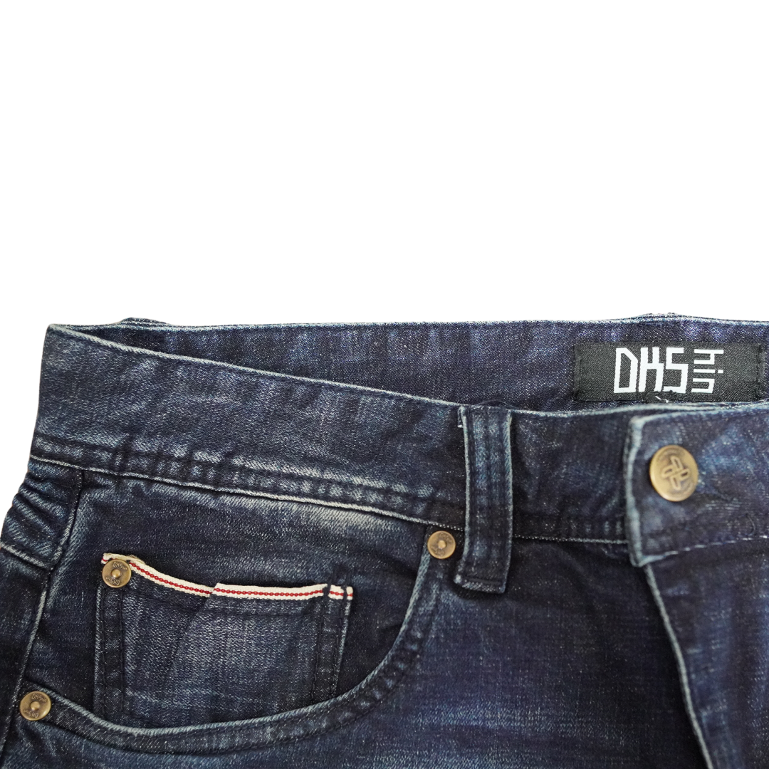 'Miami' Lean Moto Selvedge Jean