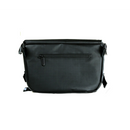AW Men's Messenger Bag In Waterproof Black Oxford Canvas