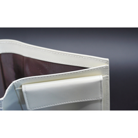 AW Imprint Bi-Fold Wallet in Cream