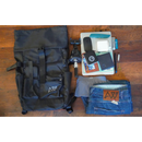 AW Men's Buckle Backpack in Black Nylon