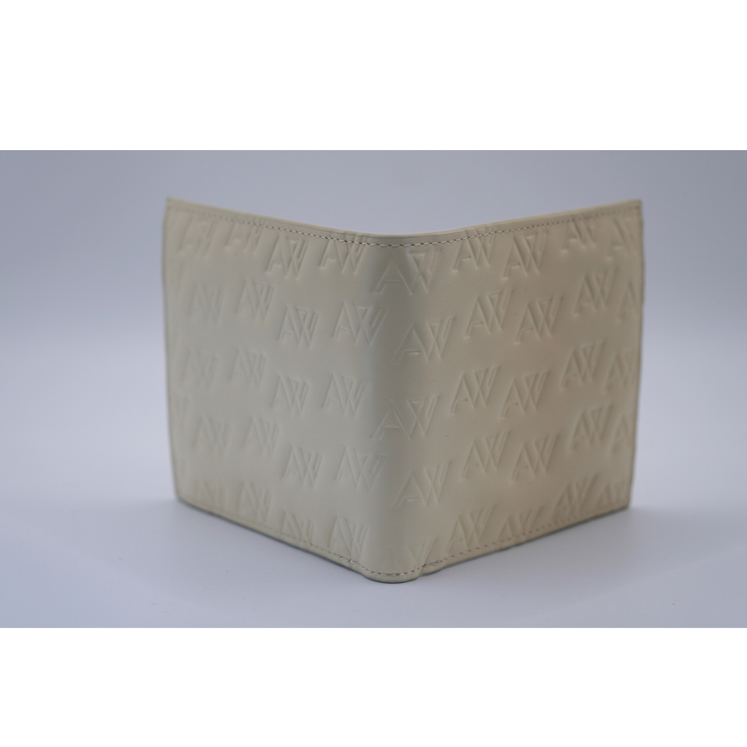 AW Imprint Bi-fold Wallet in Sand