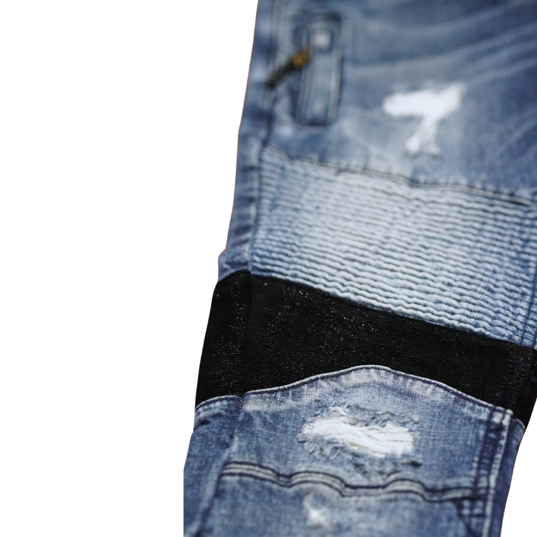 'Japanese' Skinny Moto Selvedge Jean