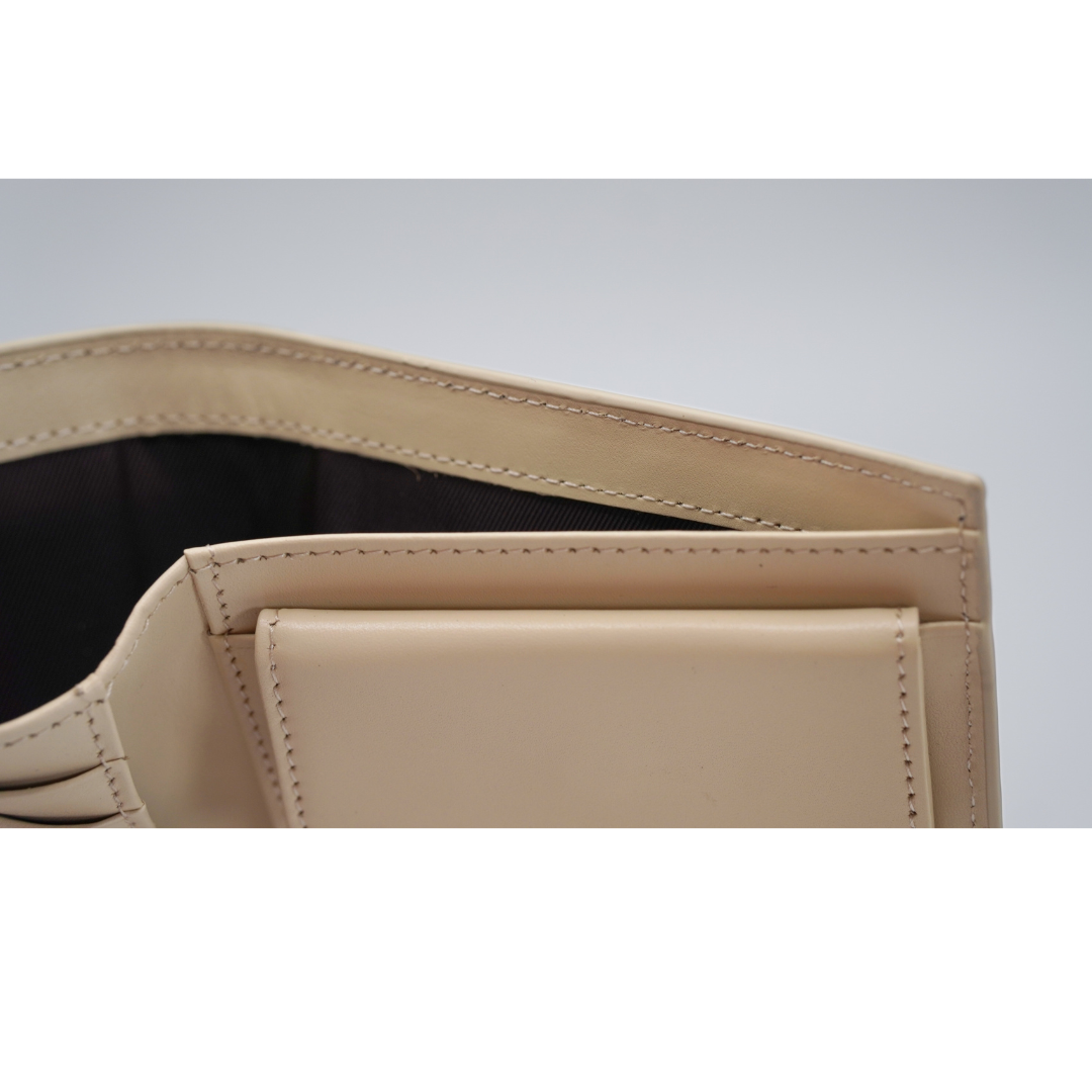 AW Imprint Bi-fold Wallet in Sand