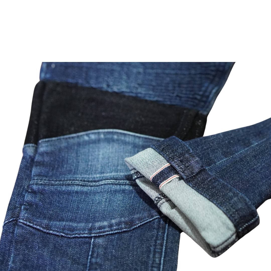'Italian' Skinny Moto Selvedge Jean