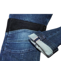 'Italian' Skinny Moto Selvedge Jean