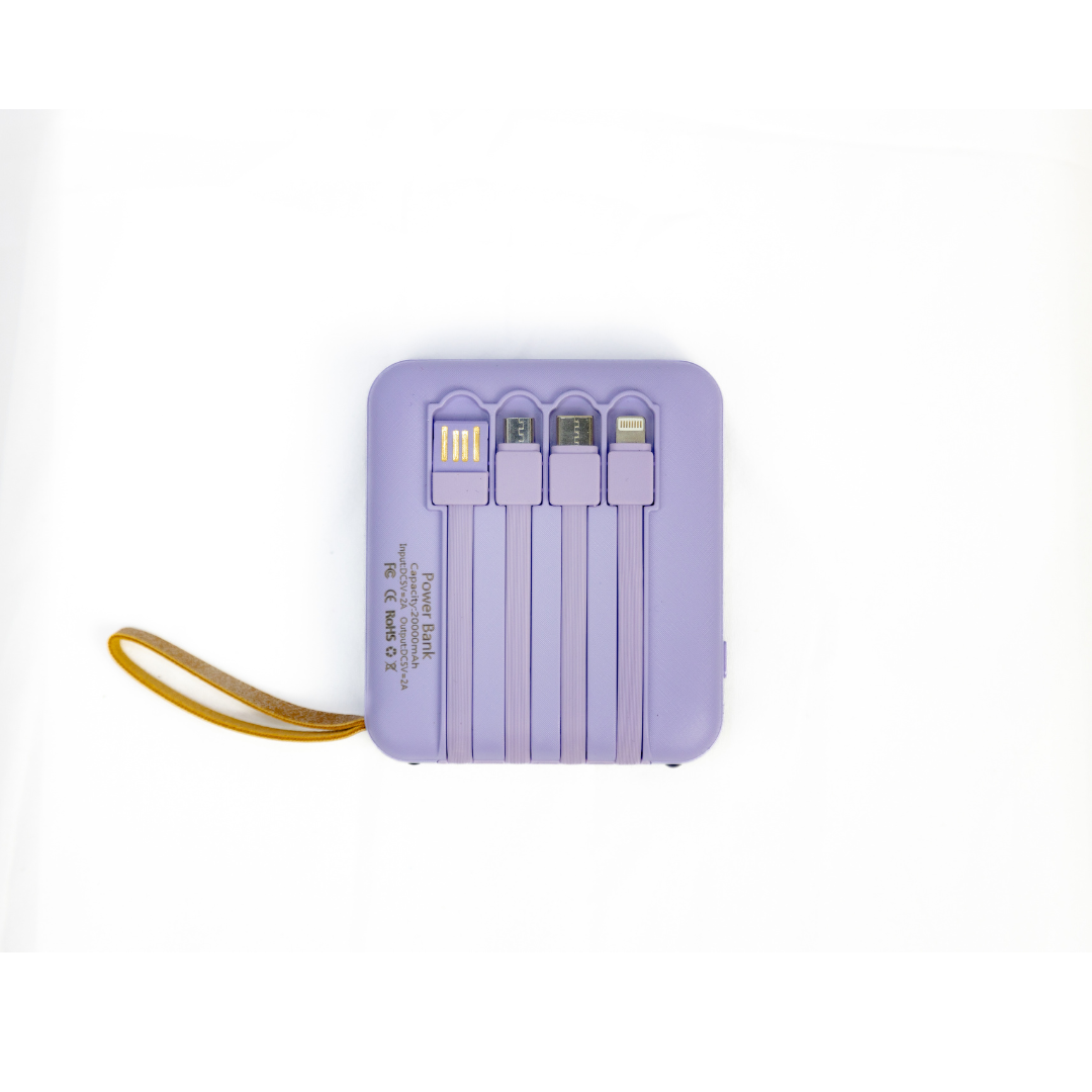 AW Power Bank w/ Internal Charging Cables