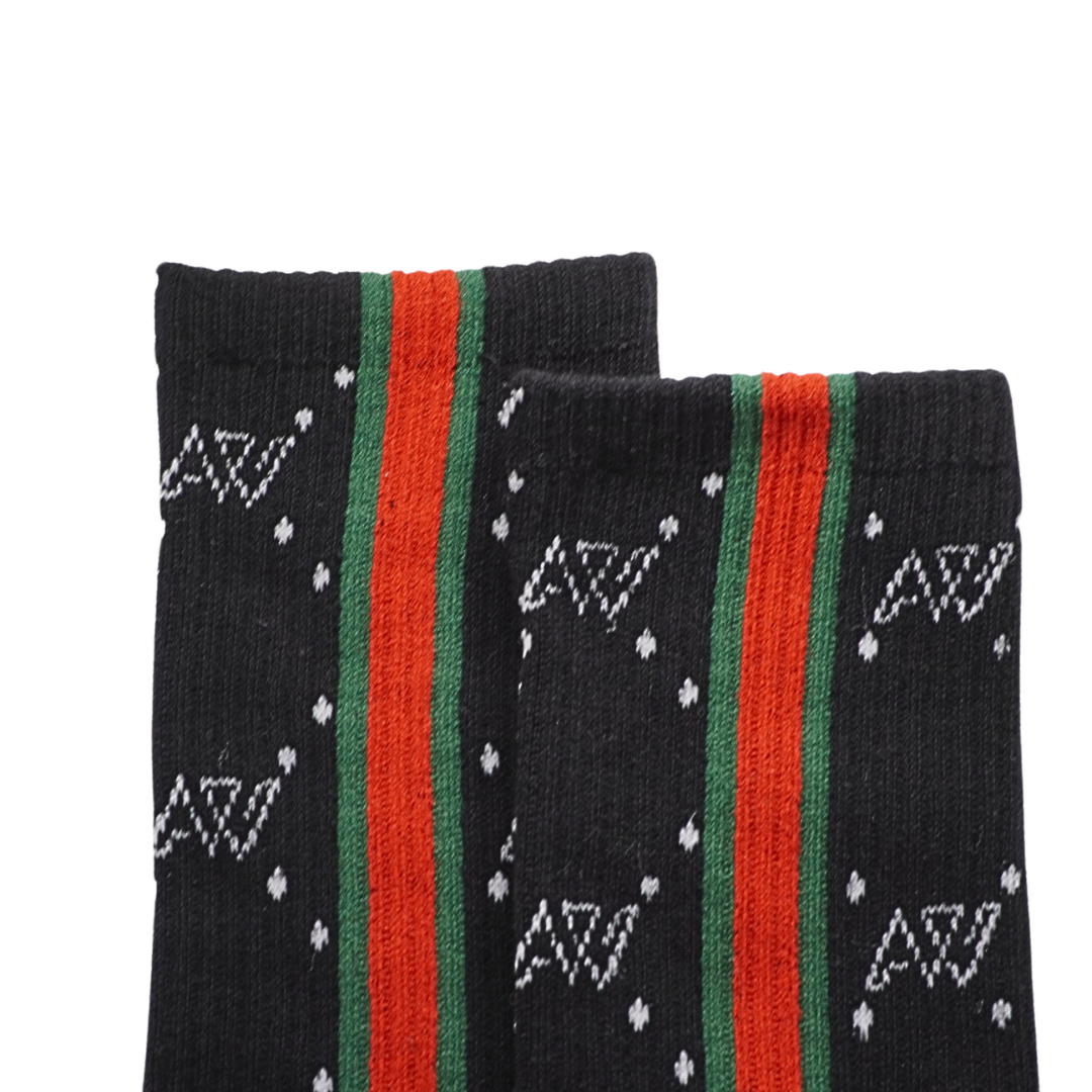 AW Unisex Sideline Stripe Micro Crew Sock