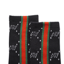AW Unisex Sideline Stripe Micro Crew Sock