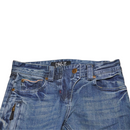'French' Skinny Moto Selvedge Jean