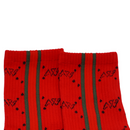 AW Unisex Sideline Stripe Micro Crew Sock
