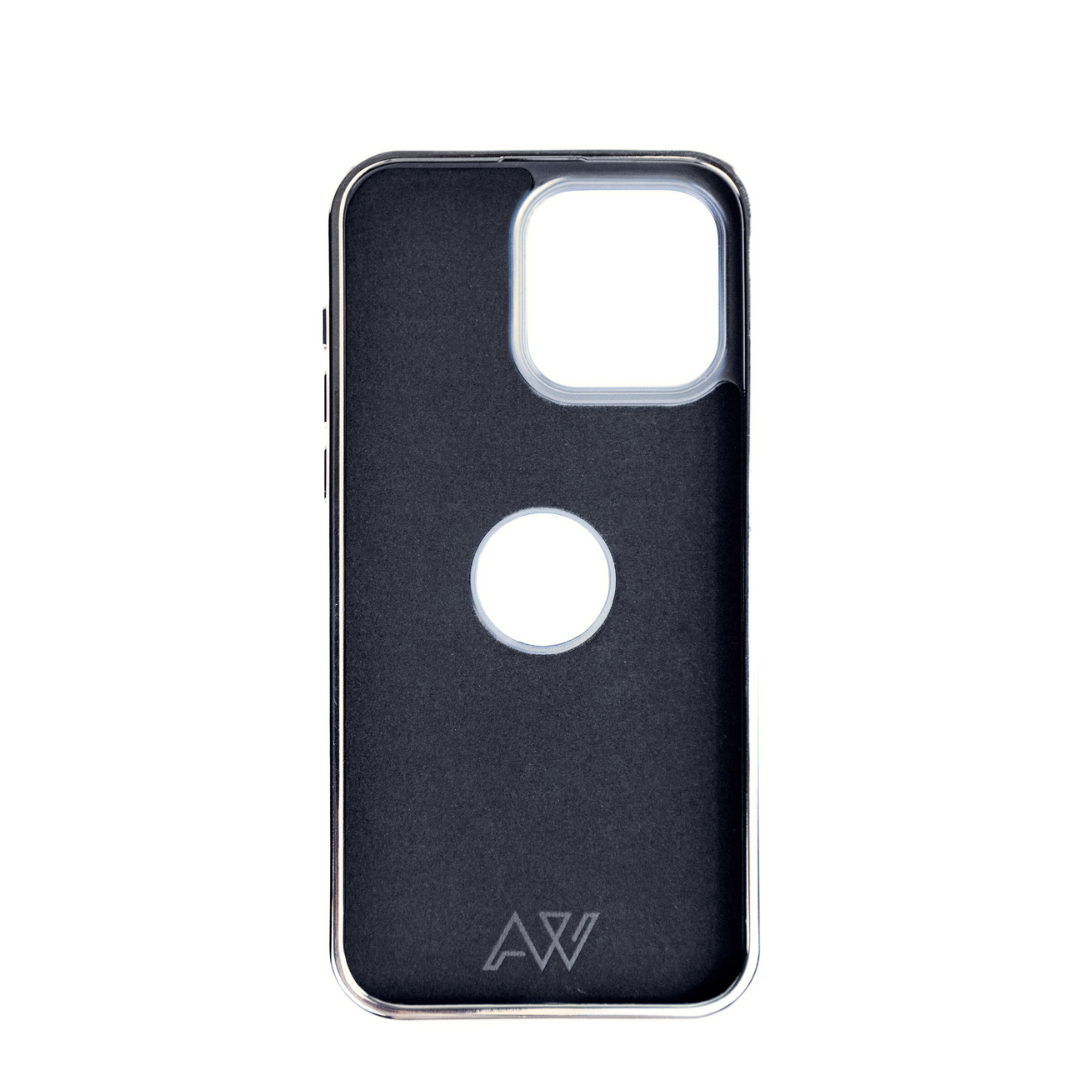 AW MagSafe Croc Leather Case for Iphone 15 Pro/Max