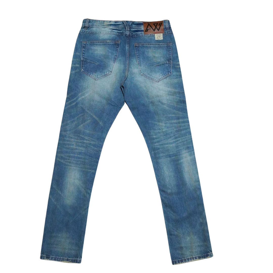 'Brad Ripe' Athletic Selvedge Jeans