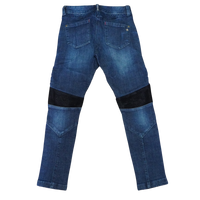 'Italian' Skinny Moto Selvedge Jean