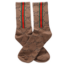 AW Unisex Sideline Stripe Micro Crew Sock