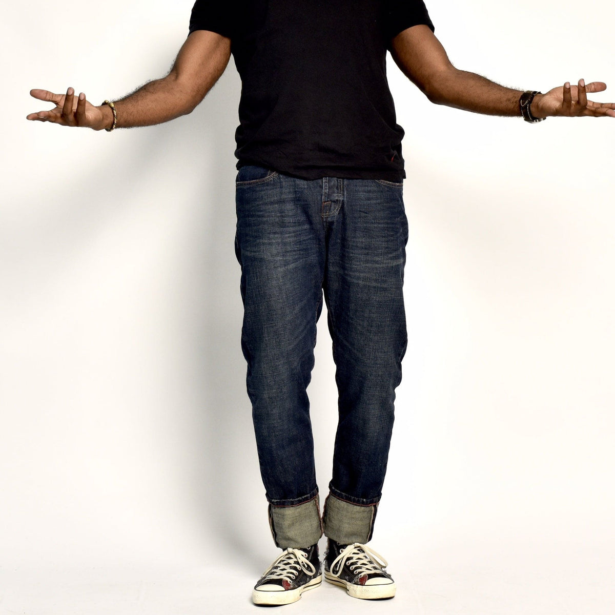 'George Ripe' Athletic Selvedge Jeans