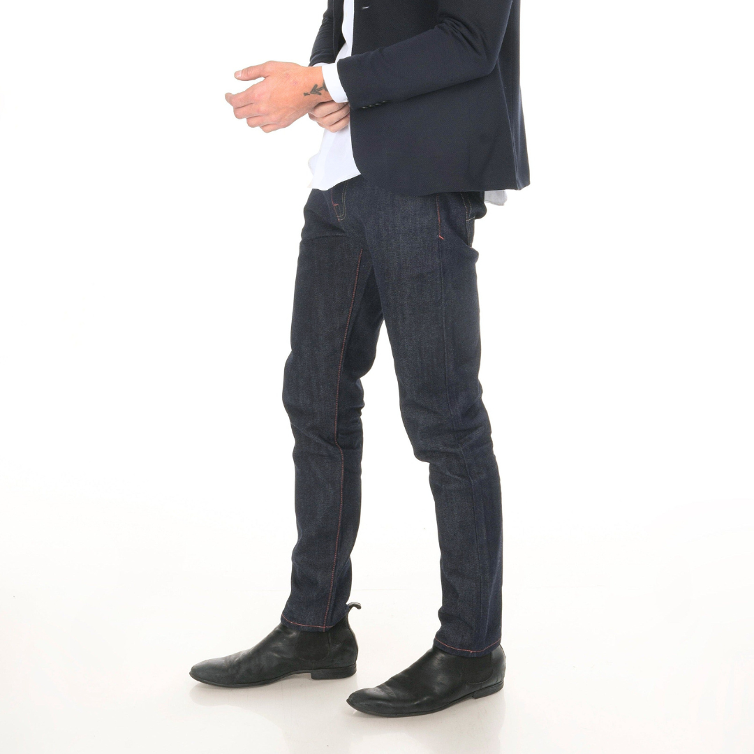 'Tom Raw' Athletic Selvedge Jeans