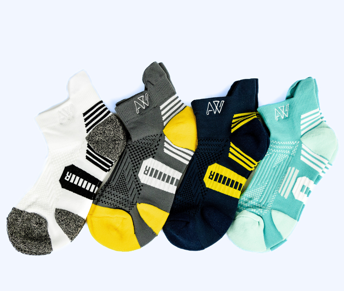 AW Unisex Motley Ankle Cushion Sock