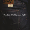Marcus Troy in AW Tom Raw Athletic Selvedge Jeans- All Weather Selvedge